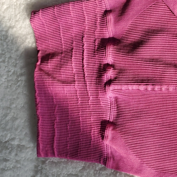 Free People FP Movement High-Rise 7/8 Happiness Runs Leggings Raspberry Tights - Picture 5 of 12